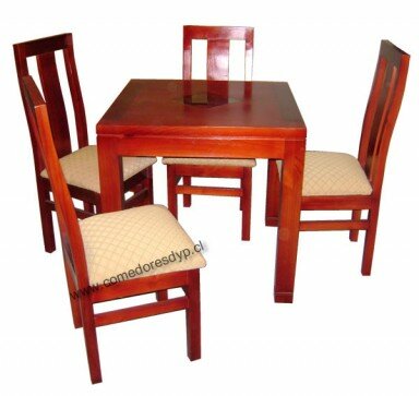 juego-comedor-mesa-cuadrada-4-cherry-rojo